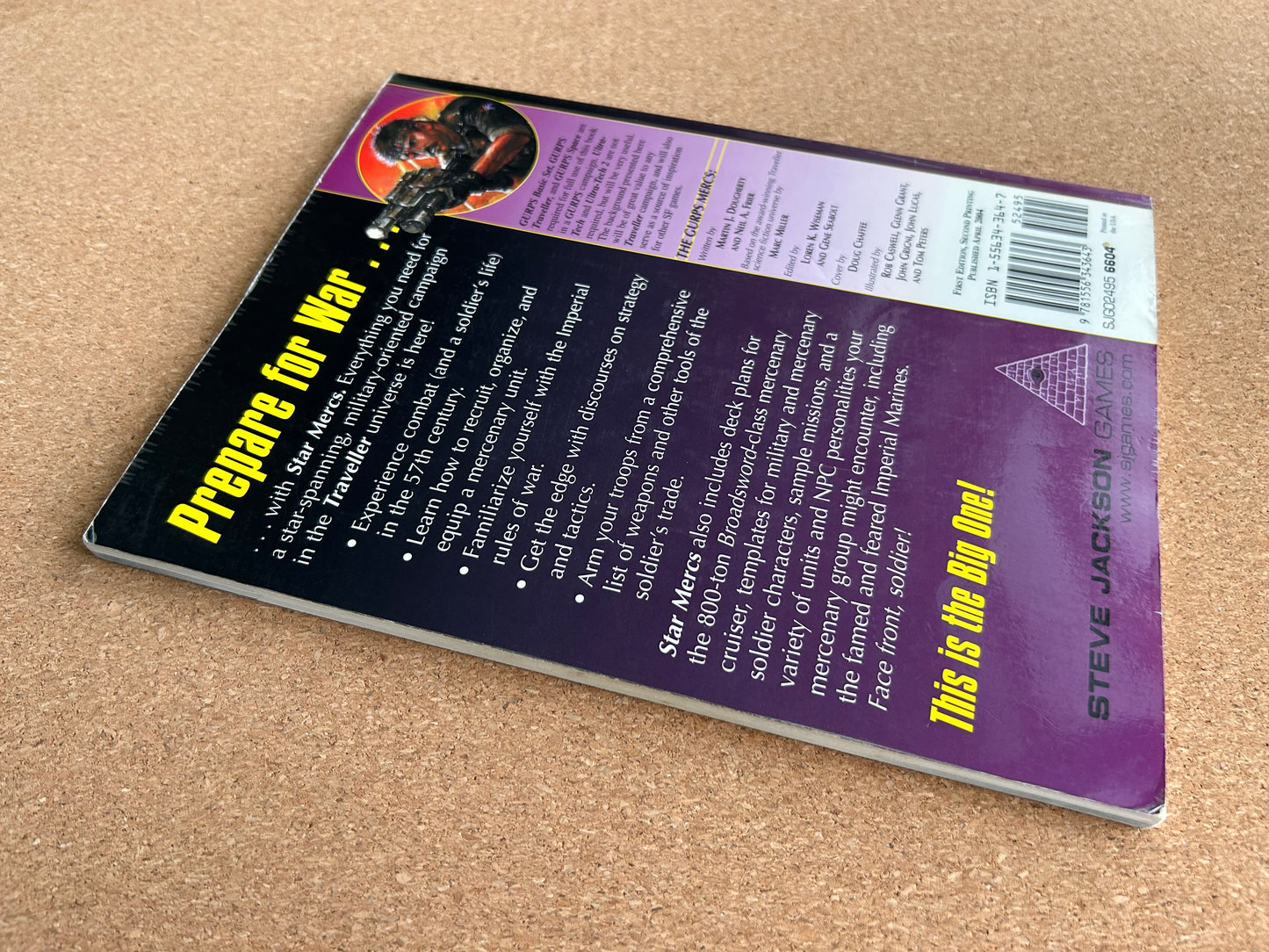 GURPS Traveller Star Mercs - Steve Jackson Games Paperback (2004)
