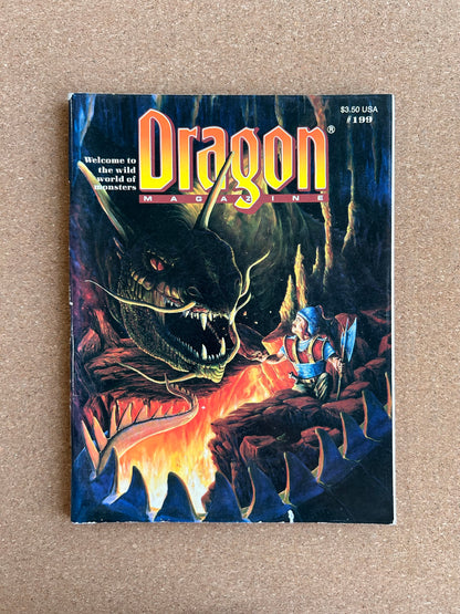 Dragon Magazine Issue #199 - TSR Magazine (November, 1993)