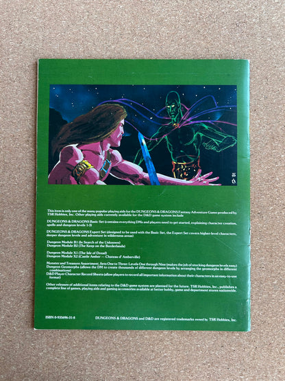Dungeons & Dragons Module B3 - Palace of the Silver Princess - TSR9044 - Paperback (1981)