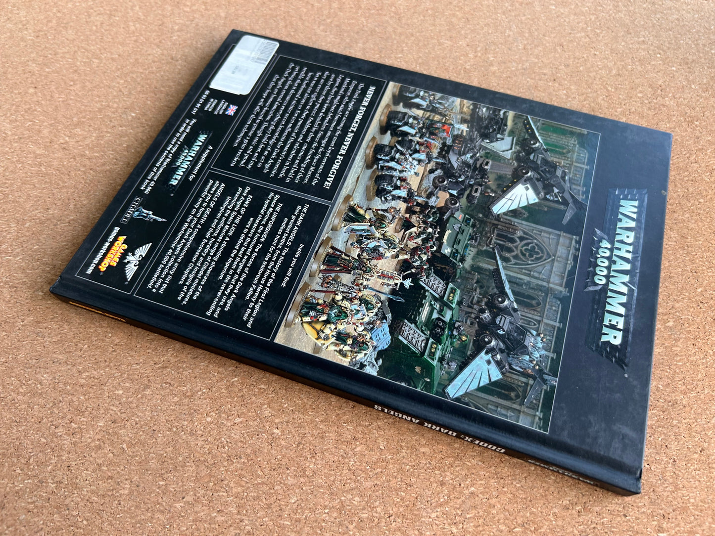 Warhammer 40K 6th Edition - Dark Angels Codex - Games Workshop Paperback (2012)