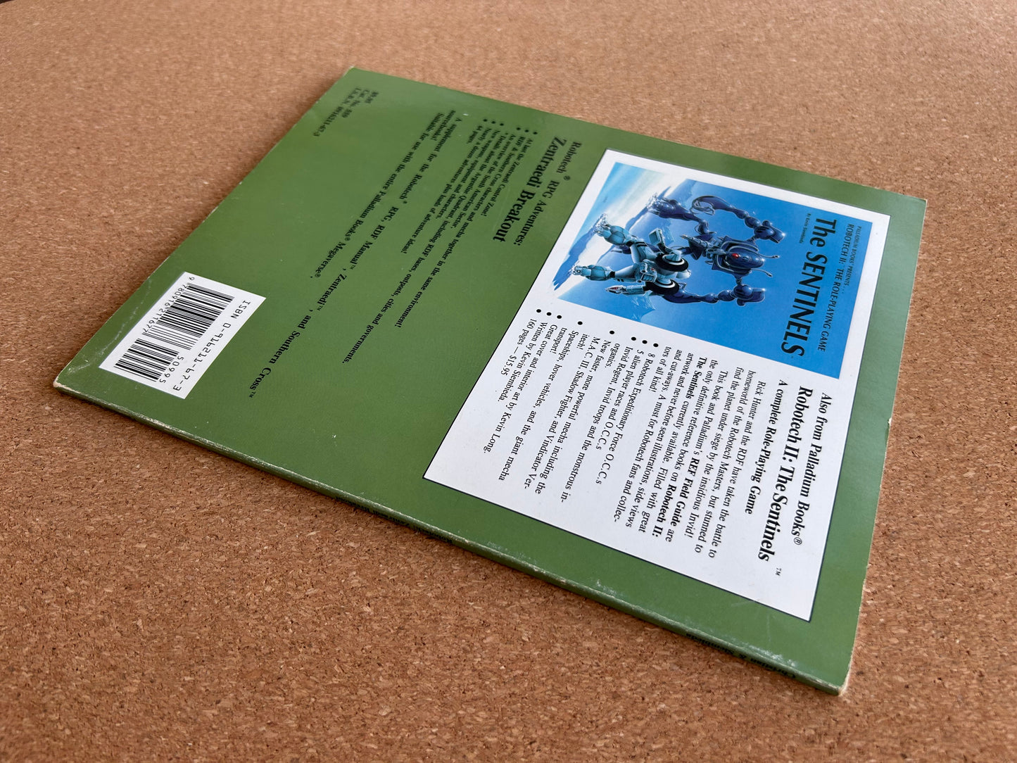 Robotech: RPG Adventures: Zentraedi Breakout - Palladium Paperback (1994)