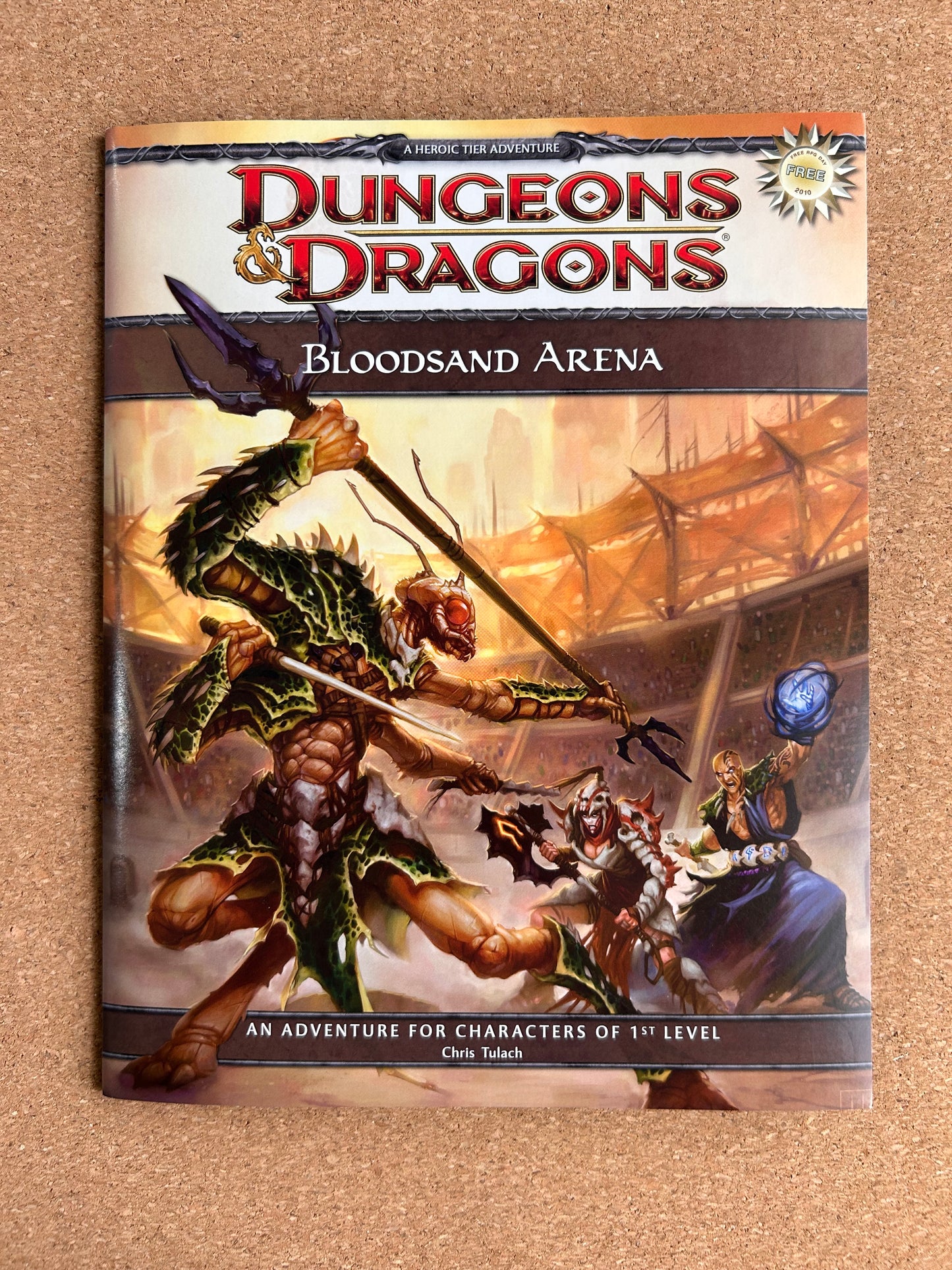 Dungeons & Dragons 4th Edition Adventure - Bloodsand Arena - WOTC Paperback (2010)