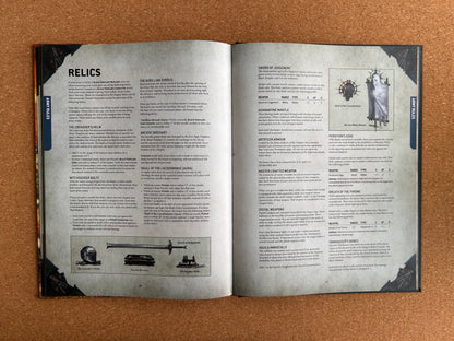 Warhammer 40K - Codex Supplement: Black Templars - Games Workshop Hardcover (2021)