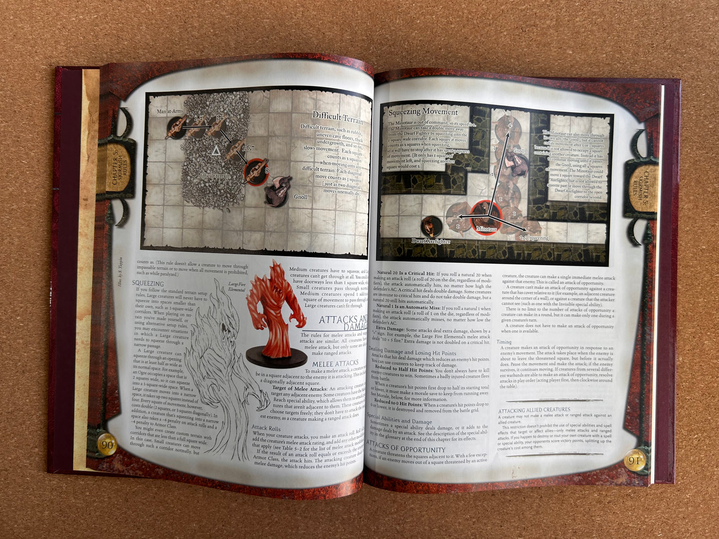 Dungeons & Dragons 3.0/3.5 - Miniatures Handbook - WOTC Hardcover (2003)