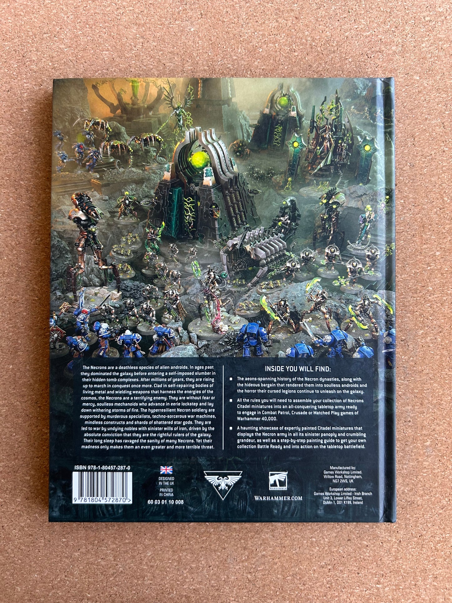 Warhammer 40K 9th Edition - Necrons Codex - Hardcover (2023)