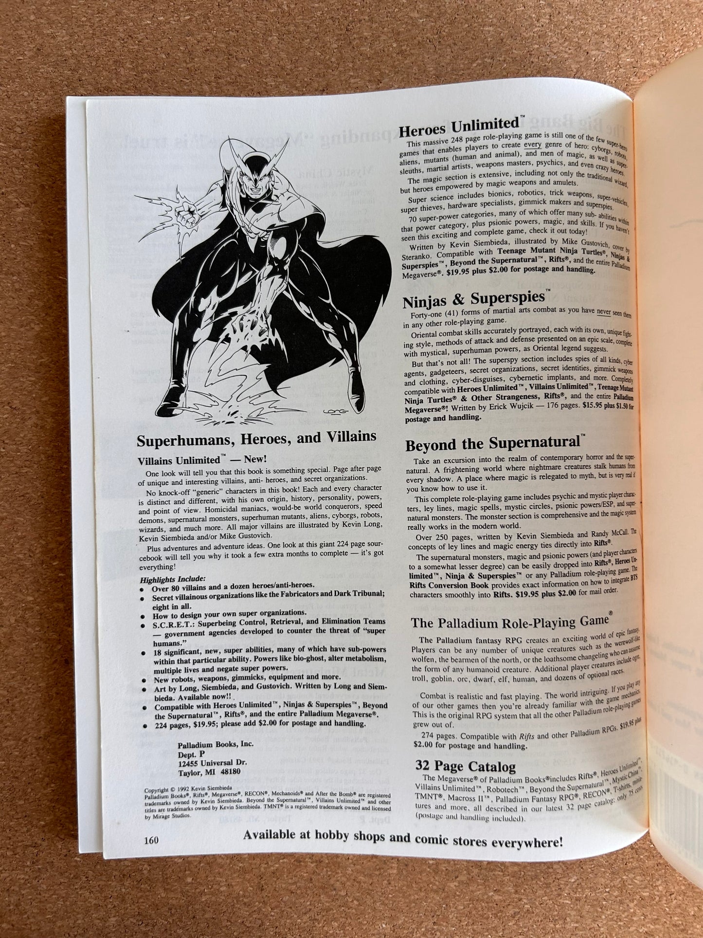 Rifts World Book Two: Atlantis - Palladium Books Paperback (1995)