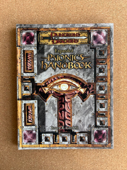 Dungeons & Dragons 3.0/3.5 - Expanded Psionics Handbook - WOTC Hardcover (2004)