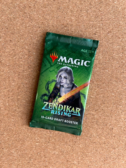 Magic The Gathering Zendikar Rising Draft Booster Pack