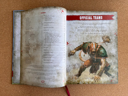The Inaugural Blood Bowl Almanac - Games Workshop Hardcover (2017)