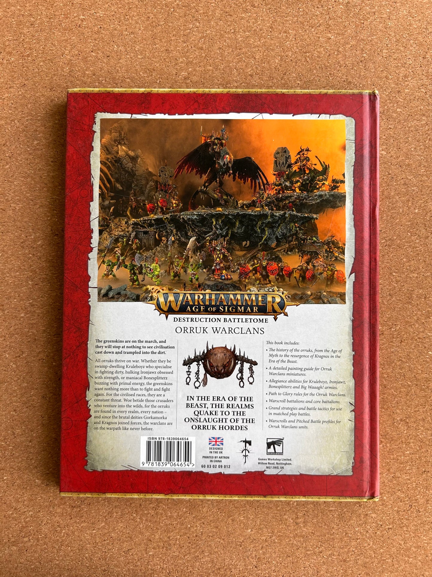 Warhammer Age of Sigmar 3rd Edition - Destruction Battletome Orruk Warclans - Hardcover (2021)