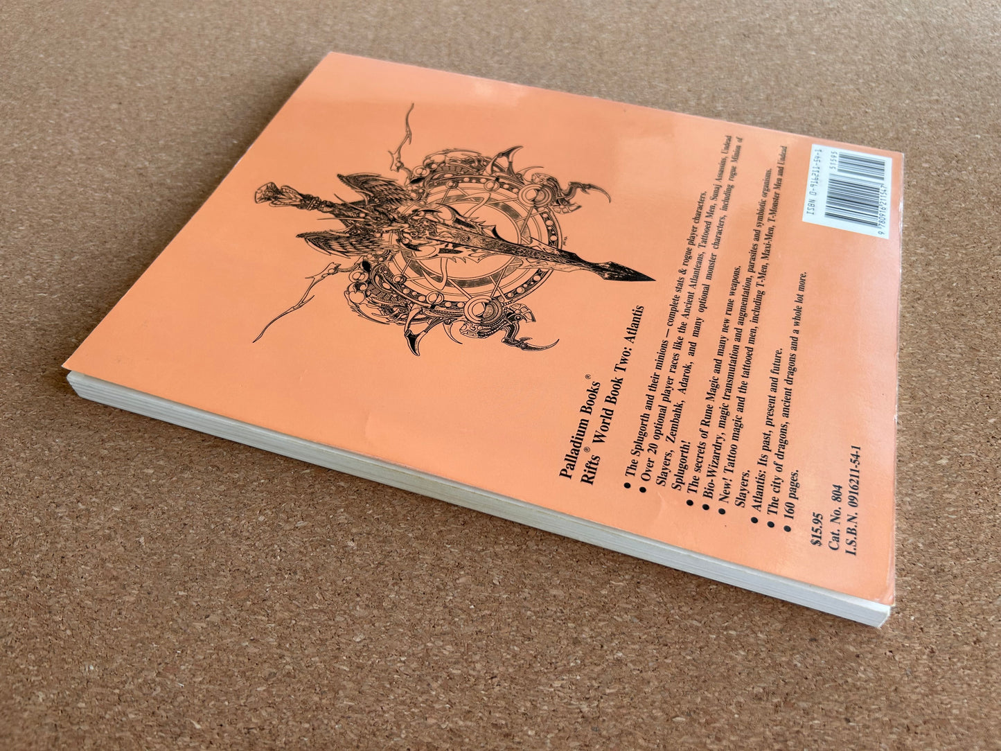 Rifts World Book Two: Atlantis - Palladium Books Paperback (1995)