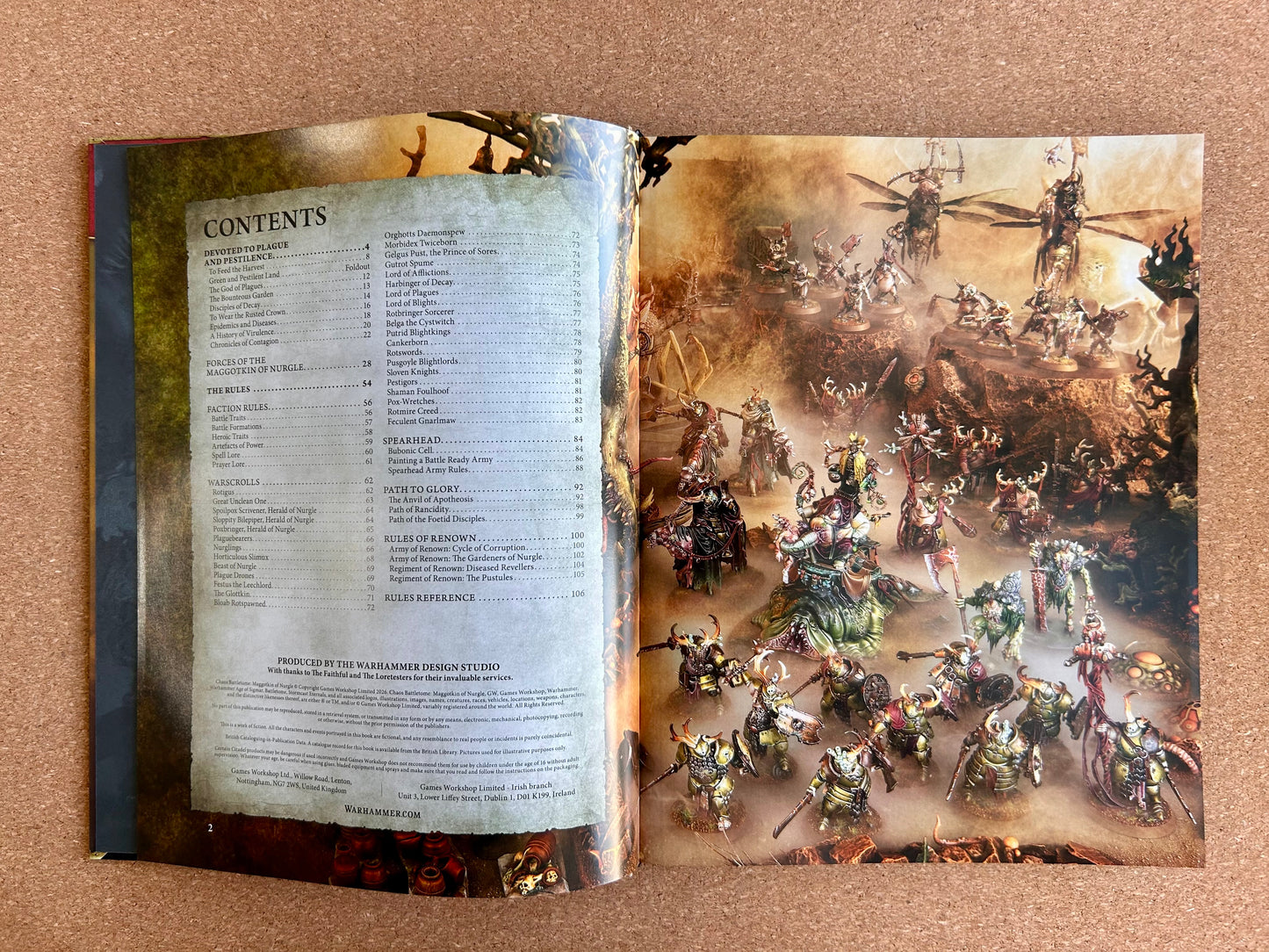 Warhammer Age of Sigmar 3rd Edition - Chaos Battletome Maggotkin of Nurgle - Hardcover (2026)