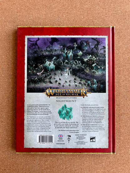 Warhammer Age of Sigmar 4th Edition - Death Battletome Nighthaunt - Hardcover (2025)