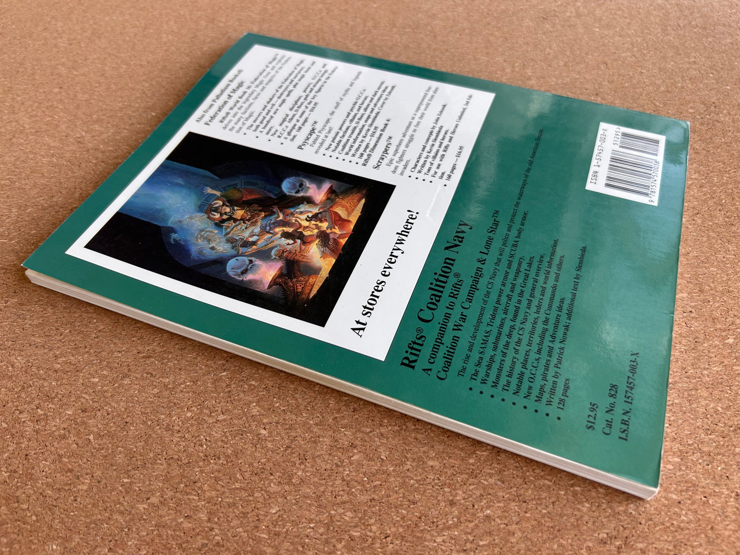 Rifts Sourcebook 4: Coalition Navy - Palladium Books Paperback (1997)