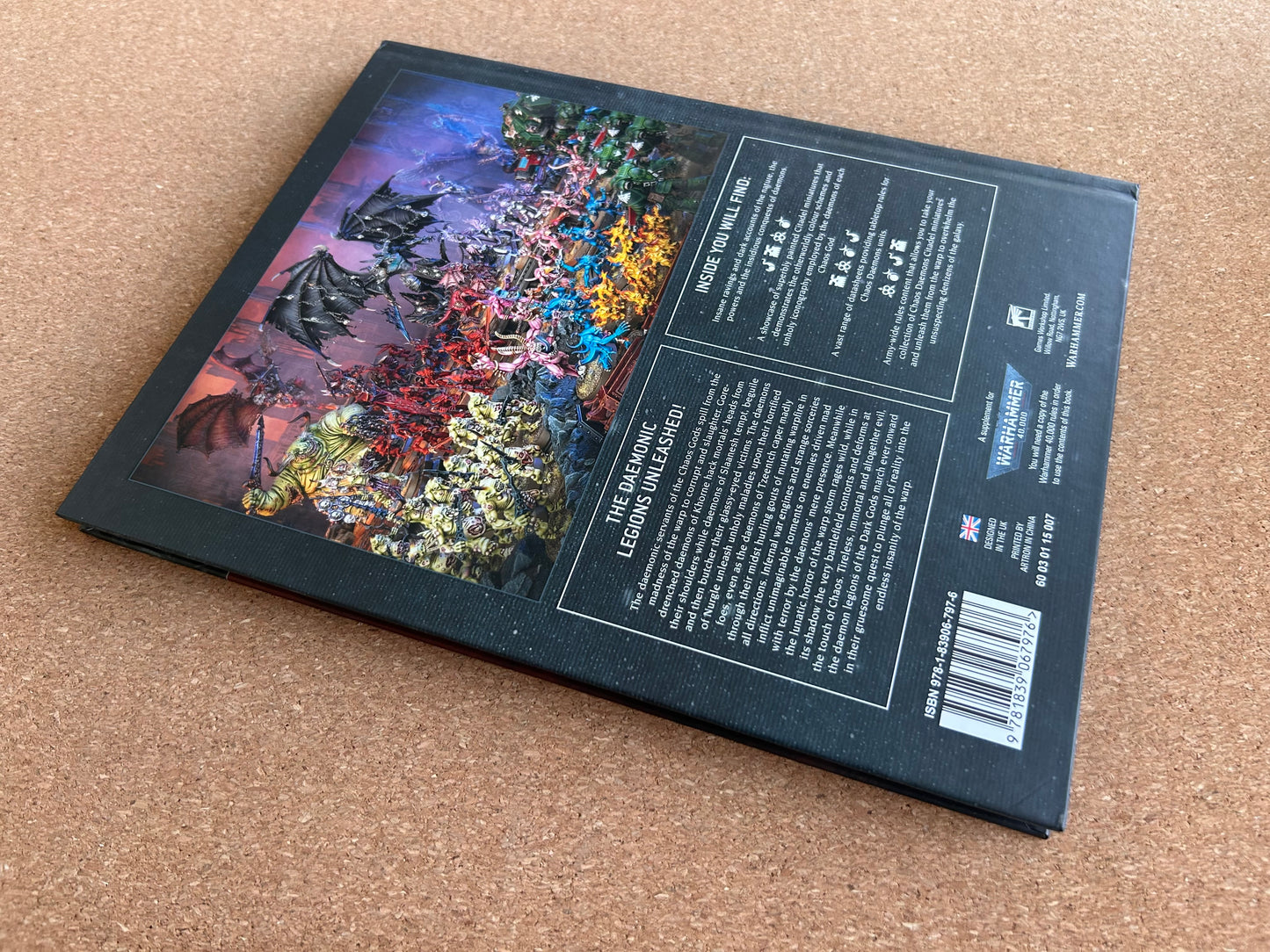 Warhammer 40K 9th Edition - Chaos Daemons Codex - Hardcover (2022)