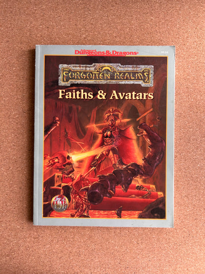 Advanced Dungeons & Dragons Forgotten Realms Campaign Expansion - Faiths & Avatars - TSR9516 Paperback (1996)