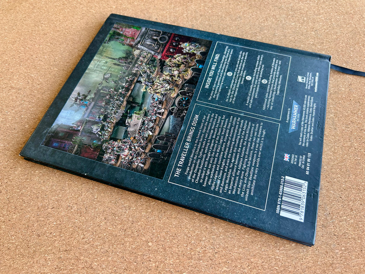 Warhammer 40K - Act I: The Book of Rust War Zone Charadon - Games Workshop Hardcover (2021)