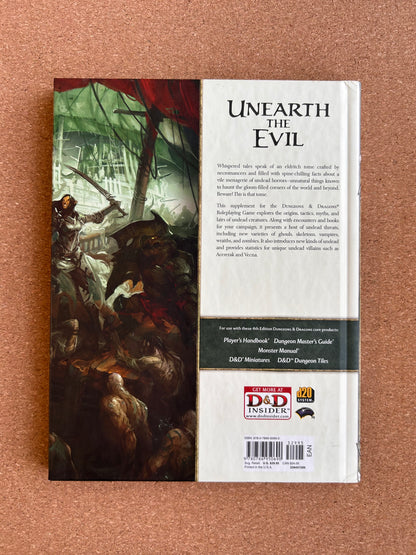 Dungeons & Dragons 4th Edition - Open Grave - WOTC Hardcover (2009)