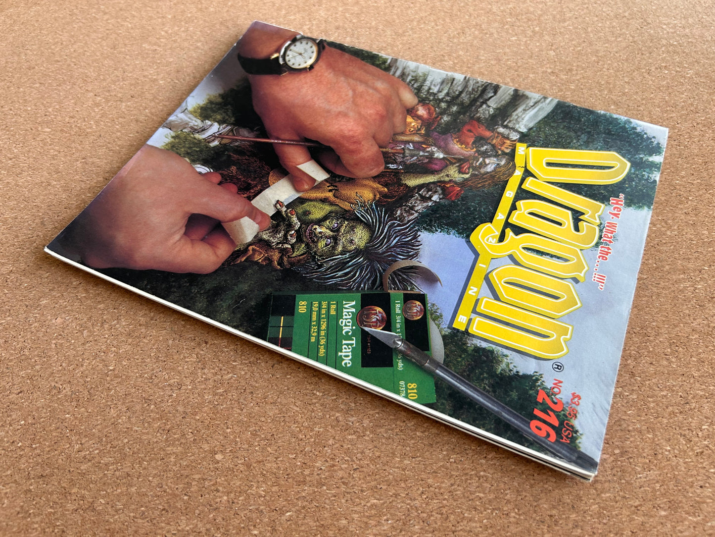 Dragon Magazine Issue #216 - TSR Magazine (April, 1995)