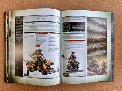 Warhammer Age of Sigmar 4th Edition - Death Battletome Orruk Warclans - Hardcover (2025)