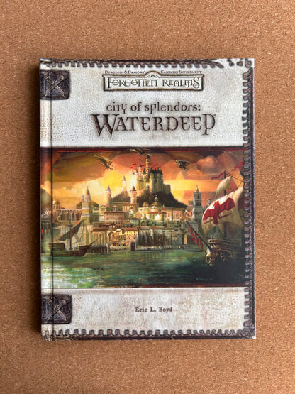 Dungeons & Dragons 3.0/3.5 Forgotten Realms - City of Splendors: Waterdeep - WOTC Hardcover (2005)