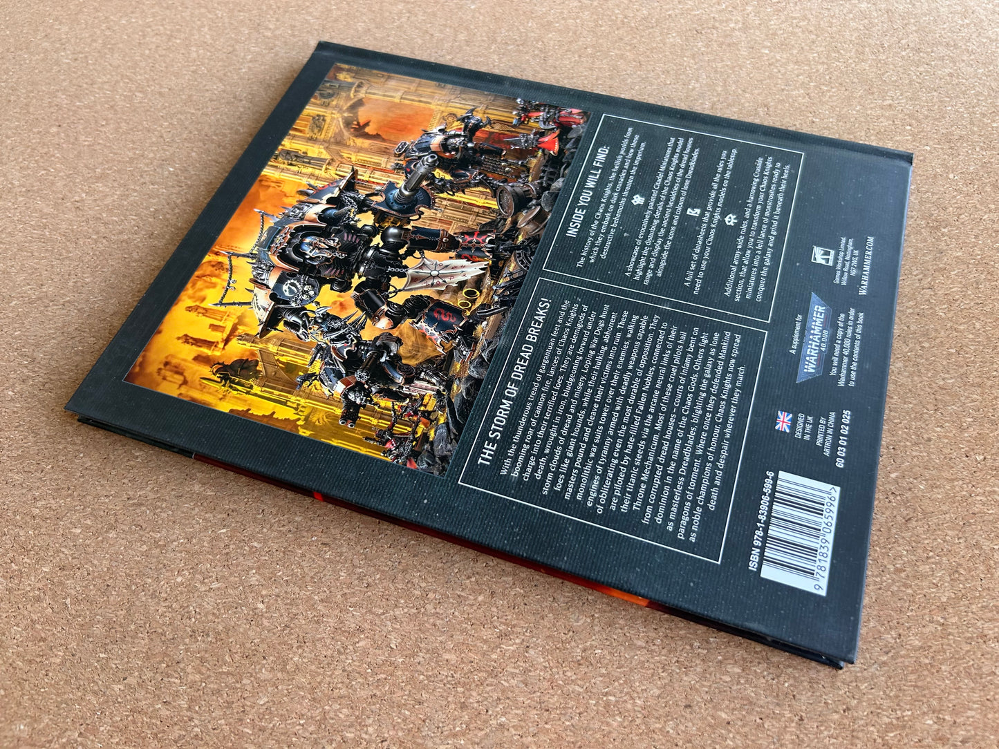 Warhammer 40K 9th Edition - Chaos Knights Codex - Hardcover (2022)