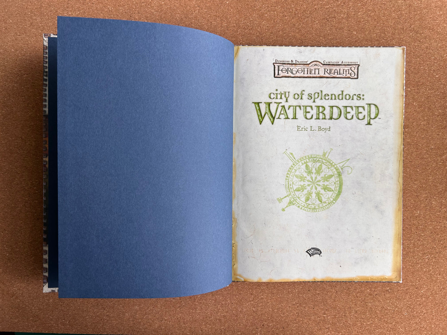 Dungeons & Dragons 3.0/3.5 Forgotten Realms - City of Splendors: Waterdeep - WOTC Hardcover (2005)