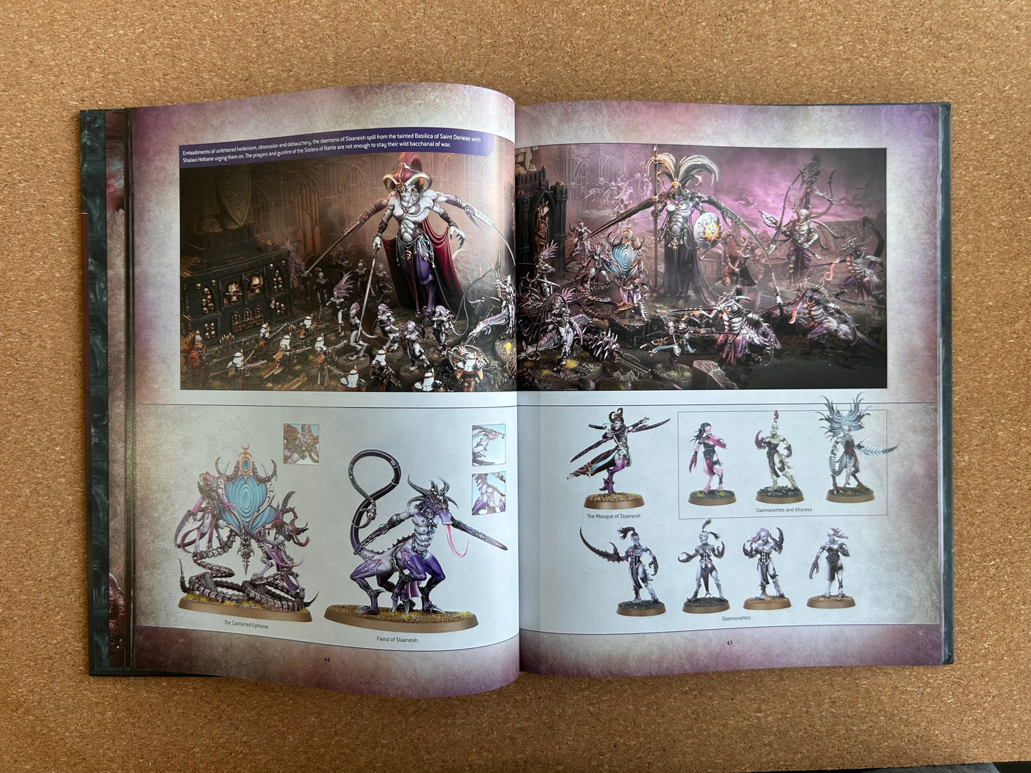 Warhammer 40K 9th Edition - Chaos Daemons Codex - Hardcover (2022)