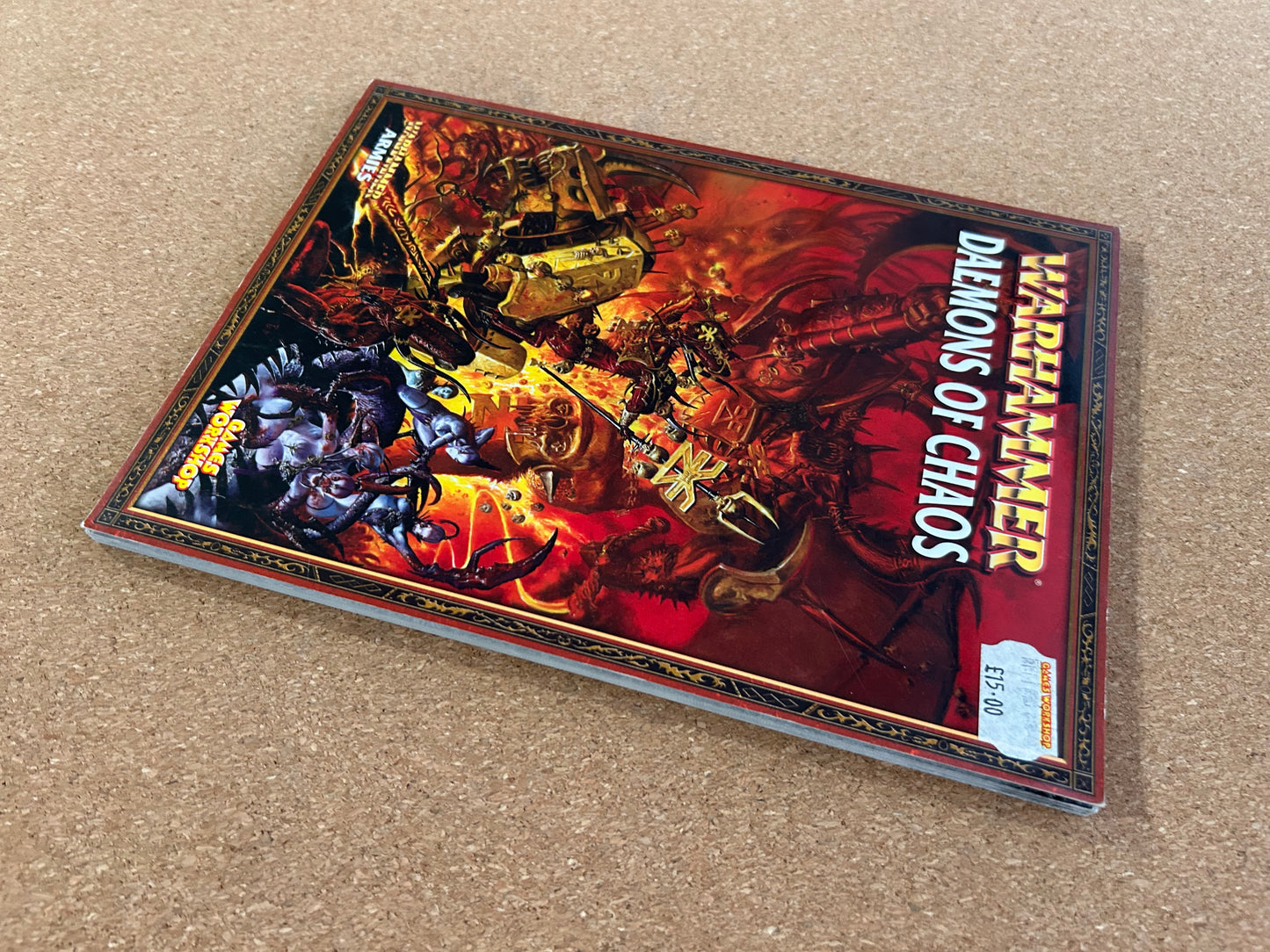 Warhammer Fantasy Armies Codex - Daemons of Chaos - Games Workshop Paperback (2007)