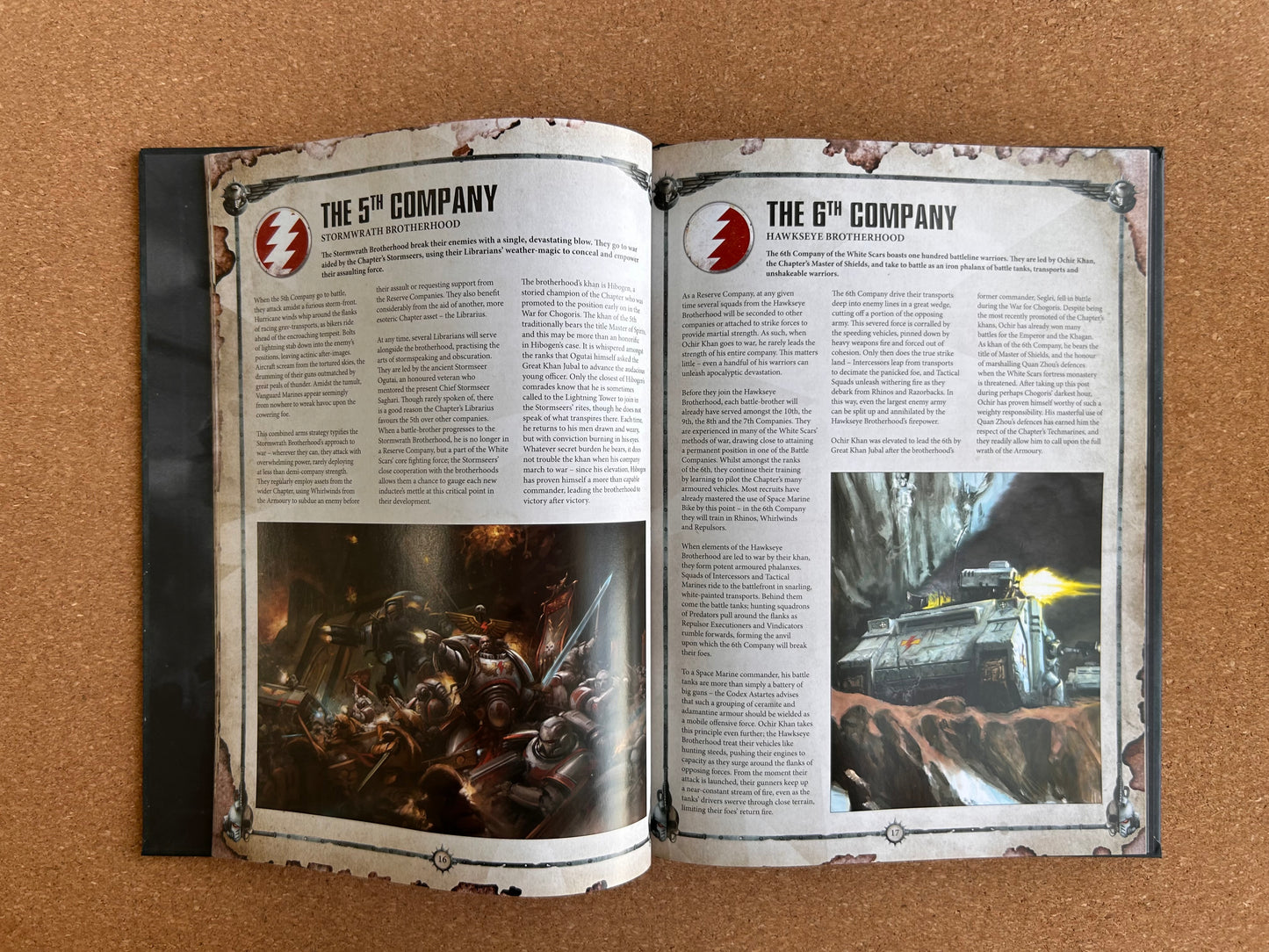 Warhammer 40K 8th Edition - White Scars Codex Supplement - Games Workshop Hardcover (2019)