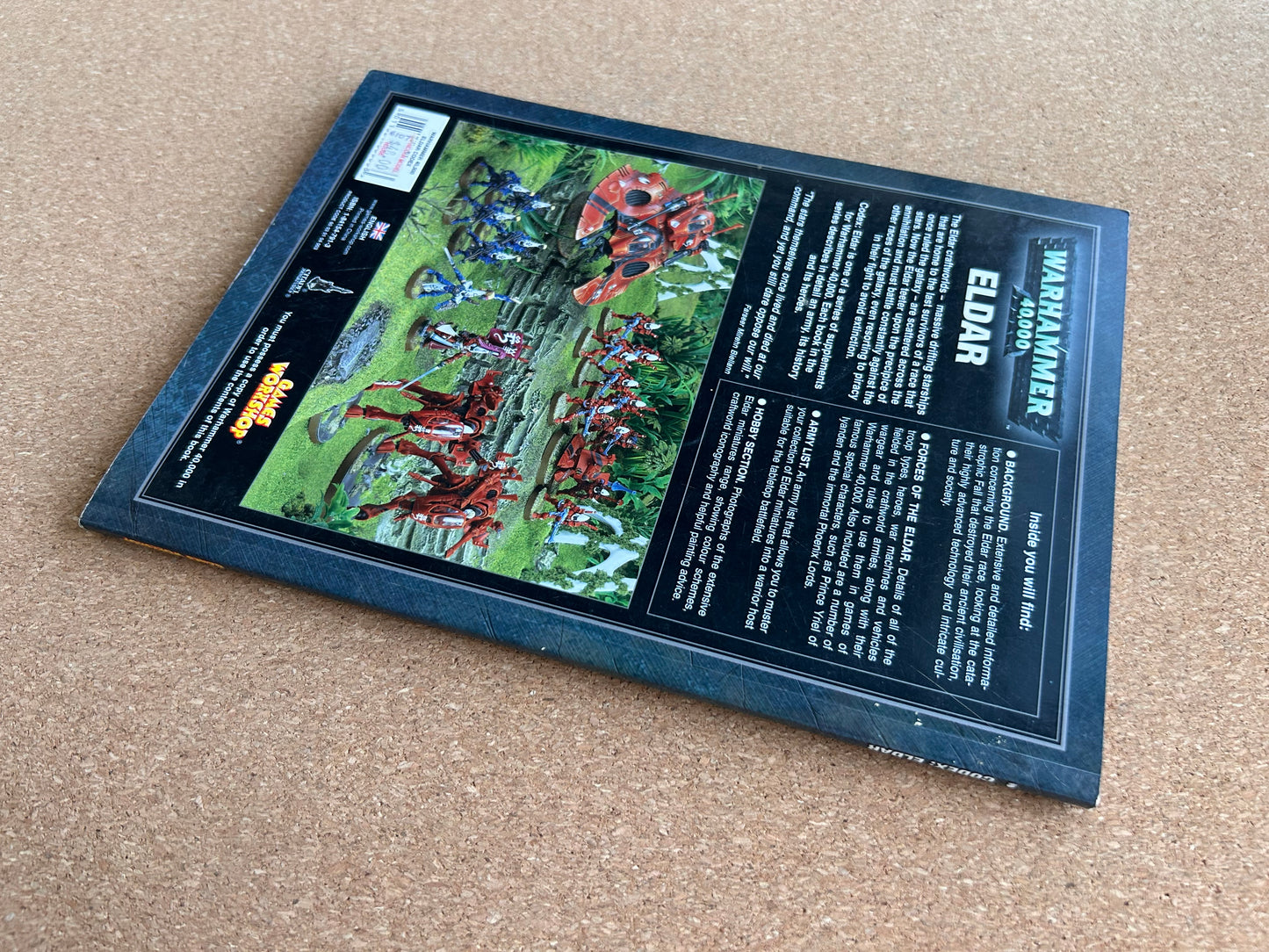 Warhammer 40K 4th Edition - Eldar Codex - Games Workshop Paperback (2010)