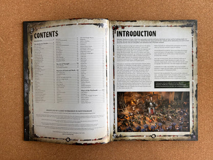 Warhammer 40K 8th Edition - Orks Codex - Games Workshop Hardcover (2018)