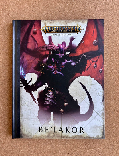 Warhammer Age of Sigmar Broken Realms - Be’lakor - Hardcover (2021)