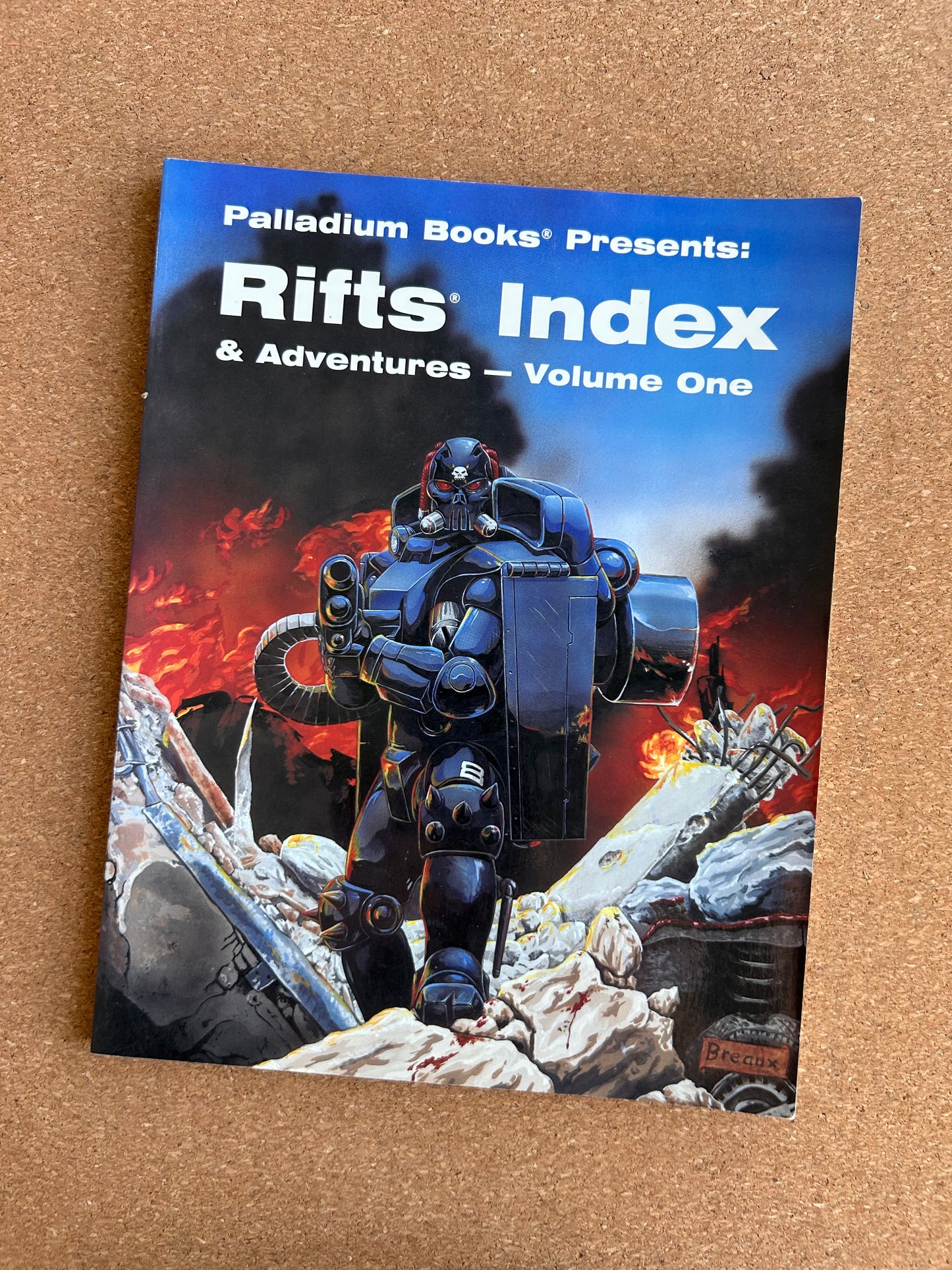 Rifts Index & Adventures - Volume One - Palladium Books Paperback 1st Print (1996)