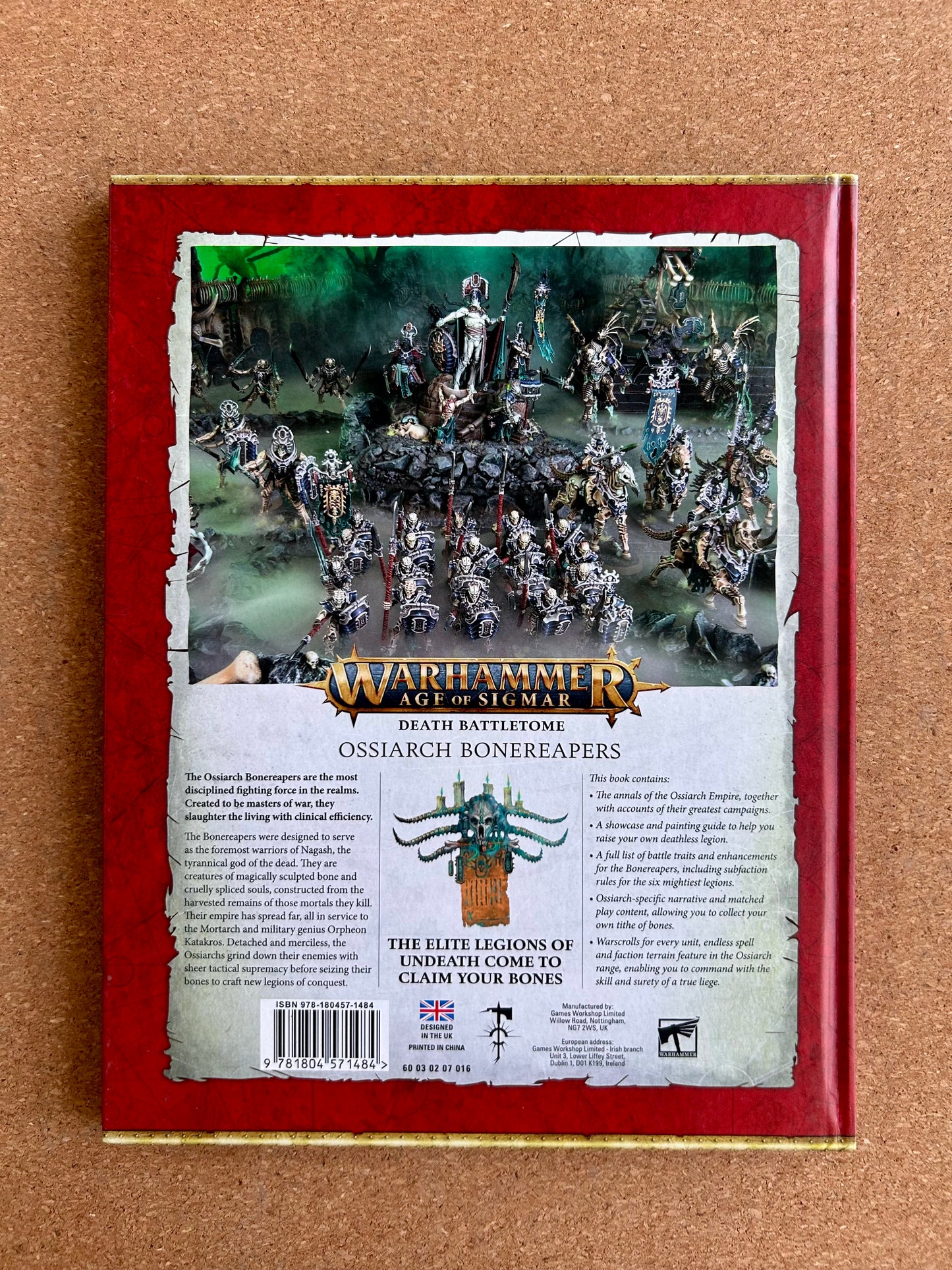 Warhammer Age of Sigmar 3rd Edition - Death Battletome Ossiarch Bonereapers - Hardcover (2023)