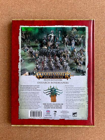 Warhammer Age of Sigmar 3rd Edition - Death Battletome Ossiarch Bonereapers - Hardcover (2023)