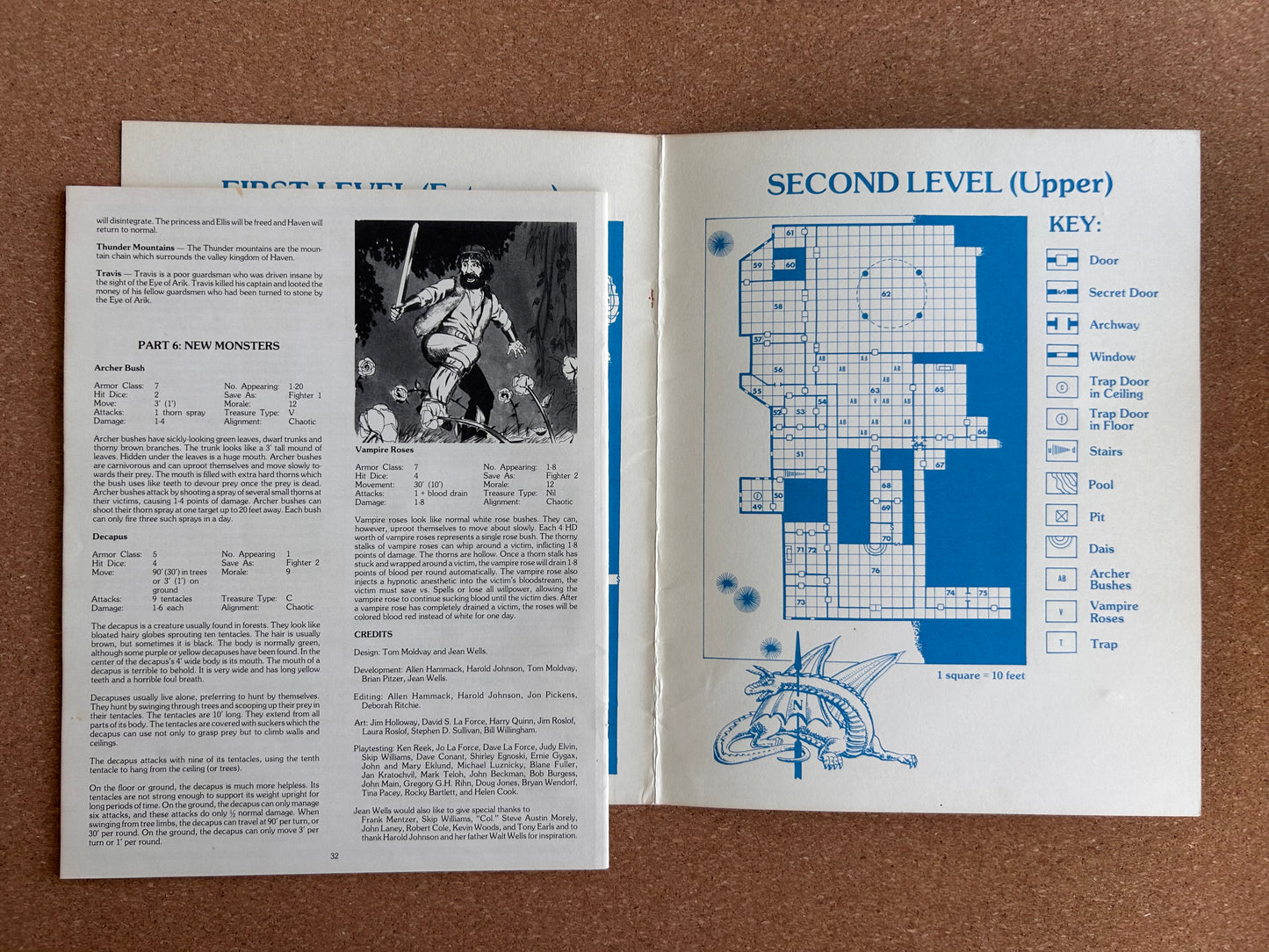 Dungeons & Dragons Module B3 - Palace of the Silver Princess - TSR9044 - Paperback (1981)