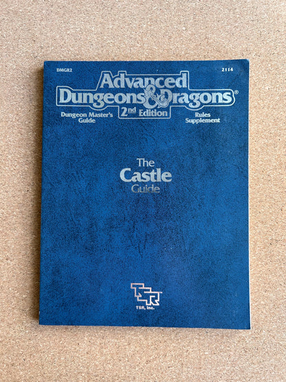 Advanced Dungeons & Dragons Rules Supplement - The Castle Guide - DMGR2 TSR2114 - Paperback (1990)