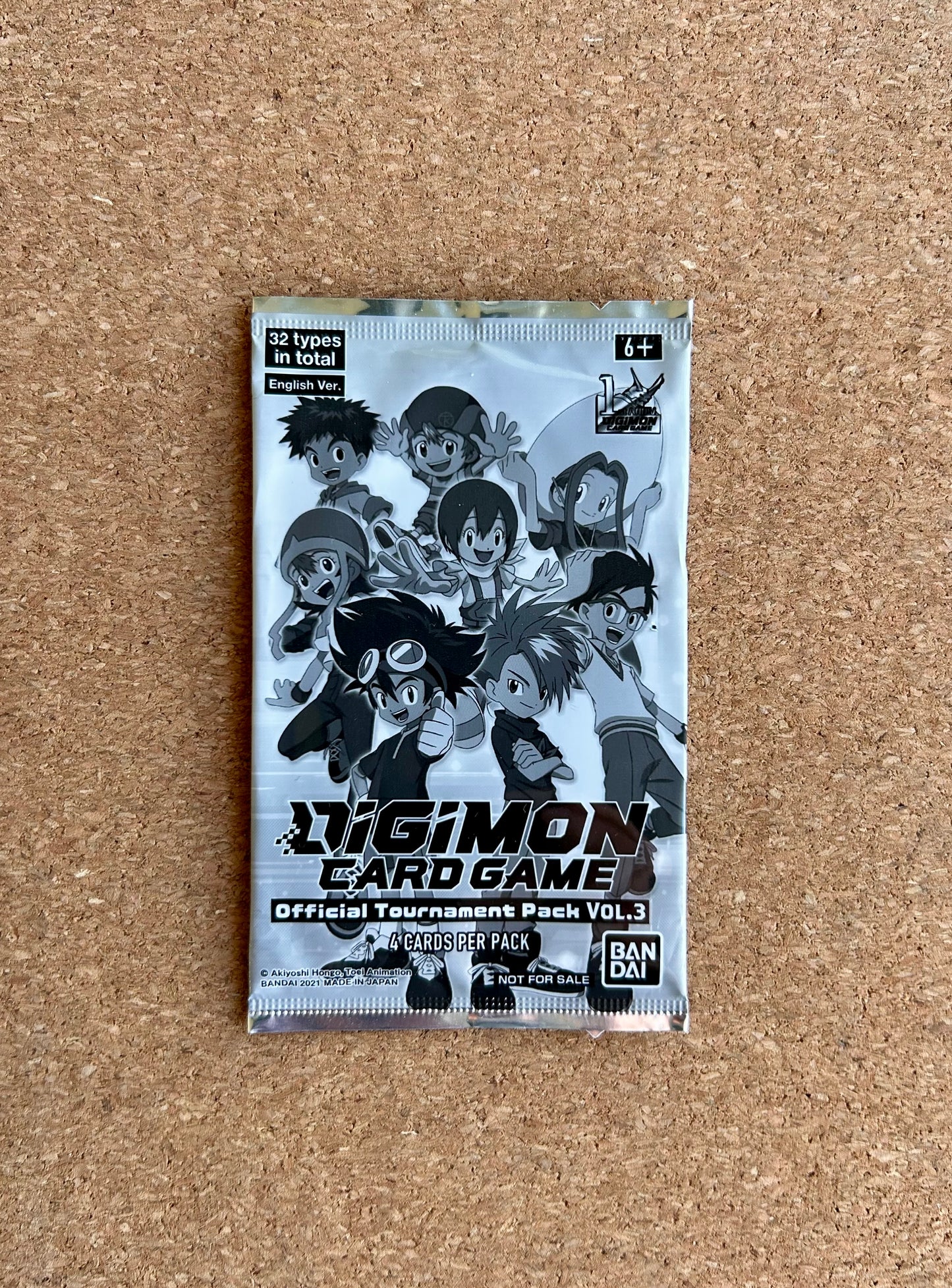 Digimon Card Game: Official Tournament Pack Vol. 3 - 4 Card Booster Pack - English