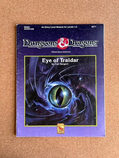 Dungeons & Dragons Adventure - Eye of Traldar - TSR9271 - Paperback (1991)