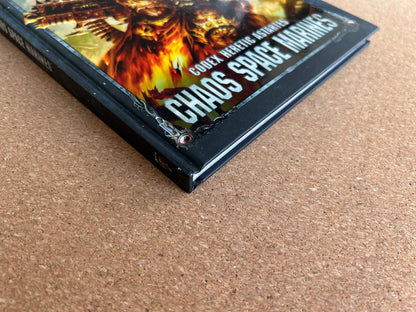 Warhammer 40K 8th Edition - Chaos Space Marines Codex - Games Workshop Hardcover (2017)