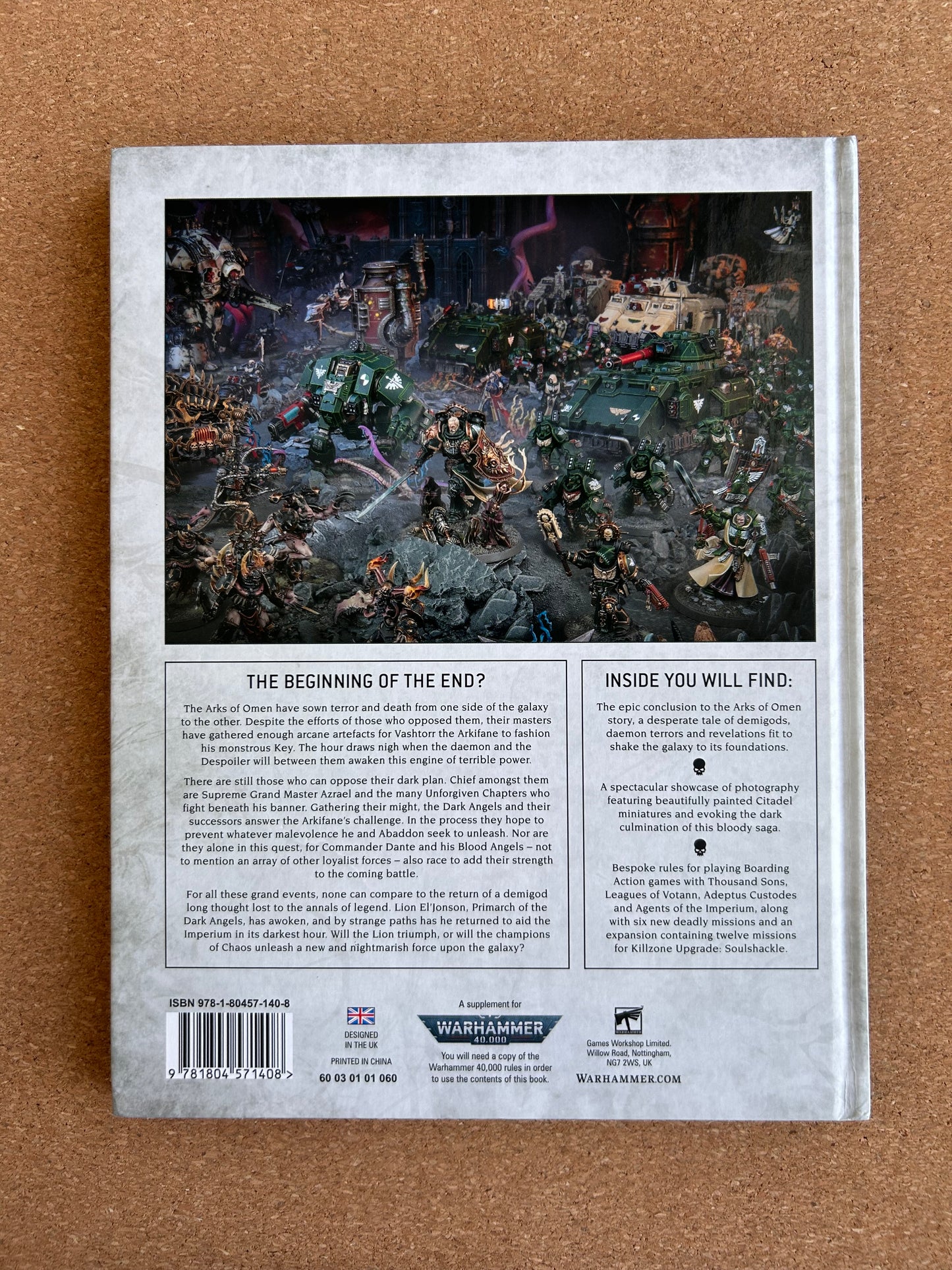 Warhammer 40K Arks of Omen: The Lion - Games Workshop Hardcover (2023)