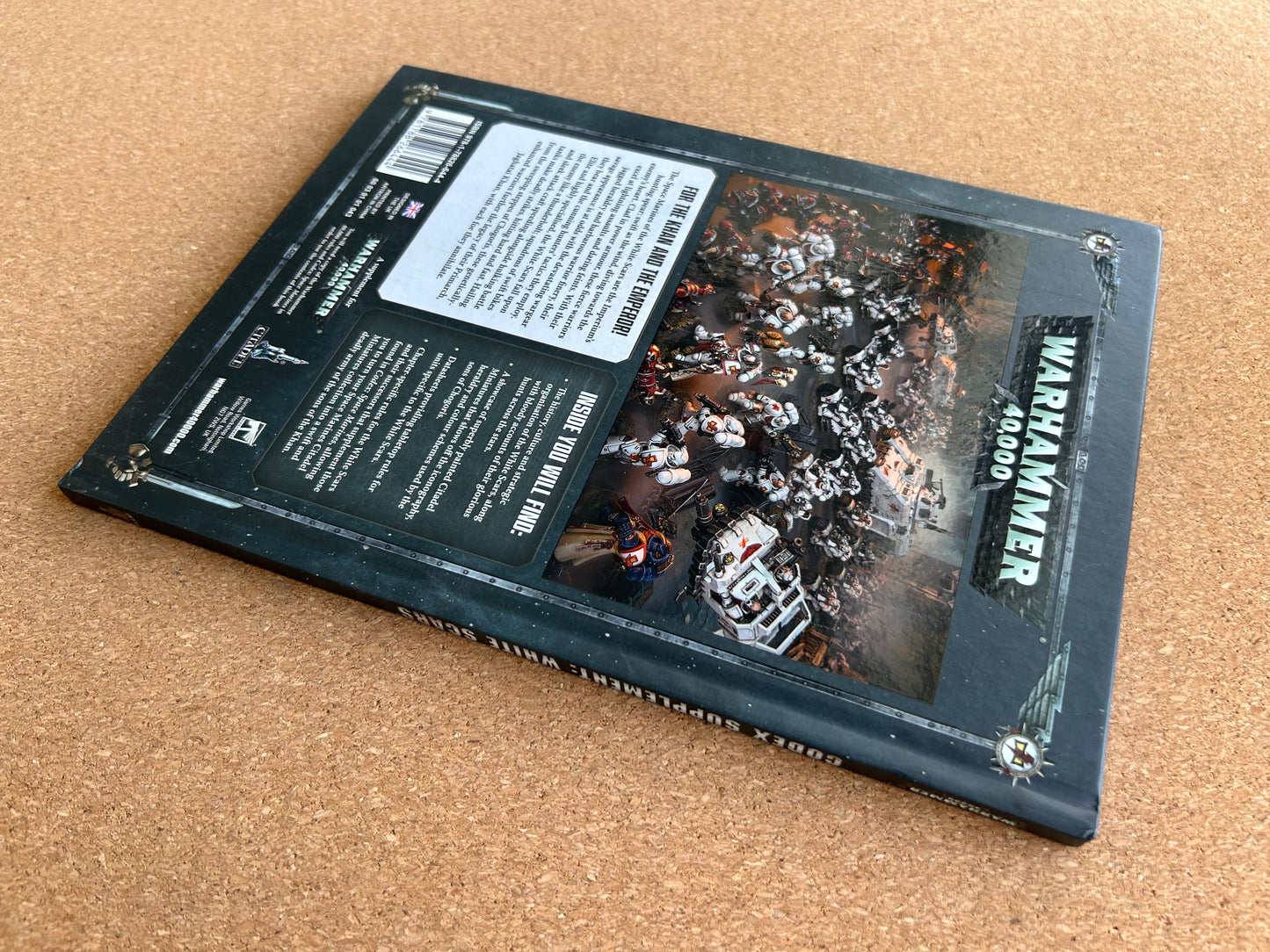 Warhammer 40K 8th Edition - White Scars Codex Supplement - Games Workshop Hardcover (2019)