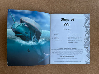 Traveller’s Tales - Ships of War - Mongoose Publishing Paperback (2002)