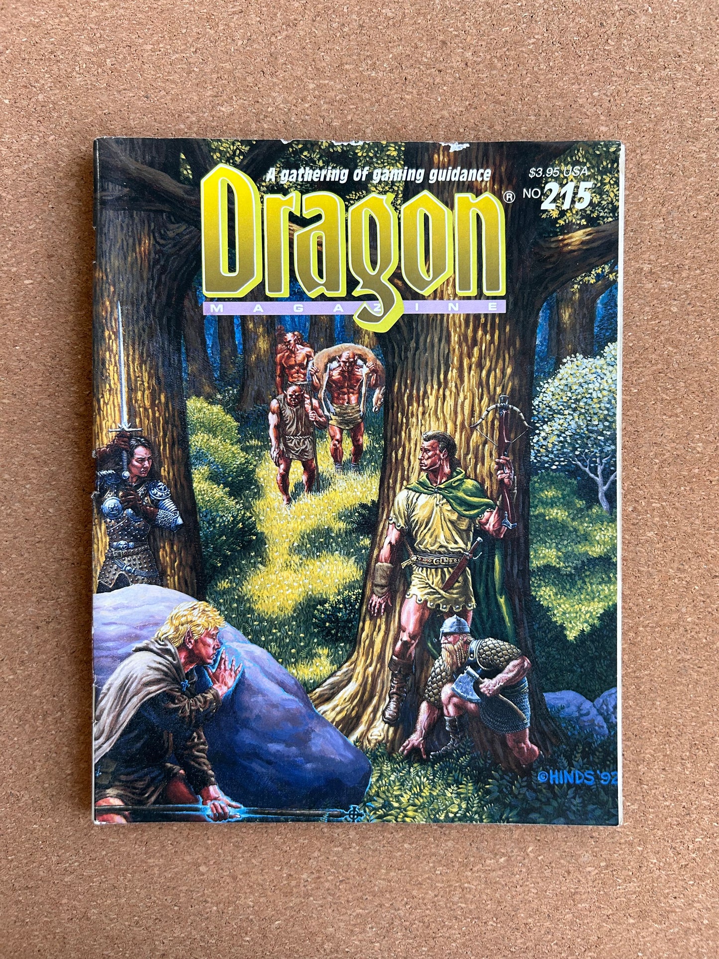 Dragon Magazine Issue #215 - TSR Magazine (March, 1995)