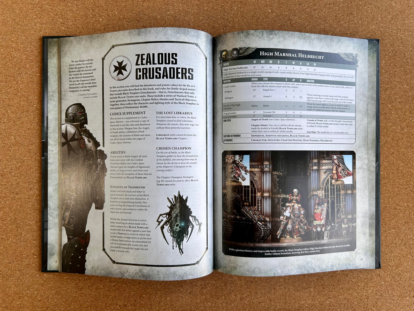 Warhammer 40K 8th Edition - Psychic Awakening Faith & Fury - Games Workshop Hardcover (2019)