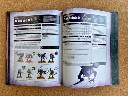 Warhammer 40K 10th Edition - Genestealer Cults Codex - Games Workshop Hardcover (2024)