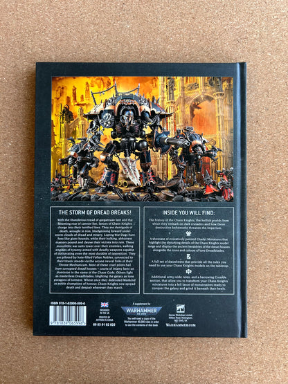 Warhammer 40K 9th Edition - Chaos Knights Codex - Hardcover (2022)