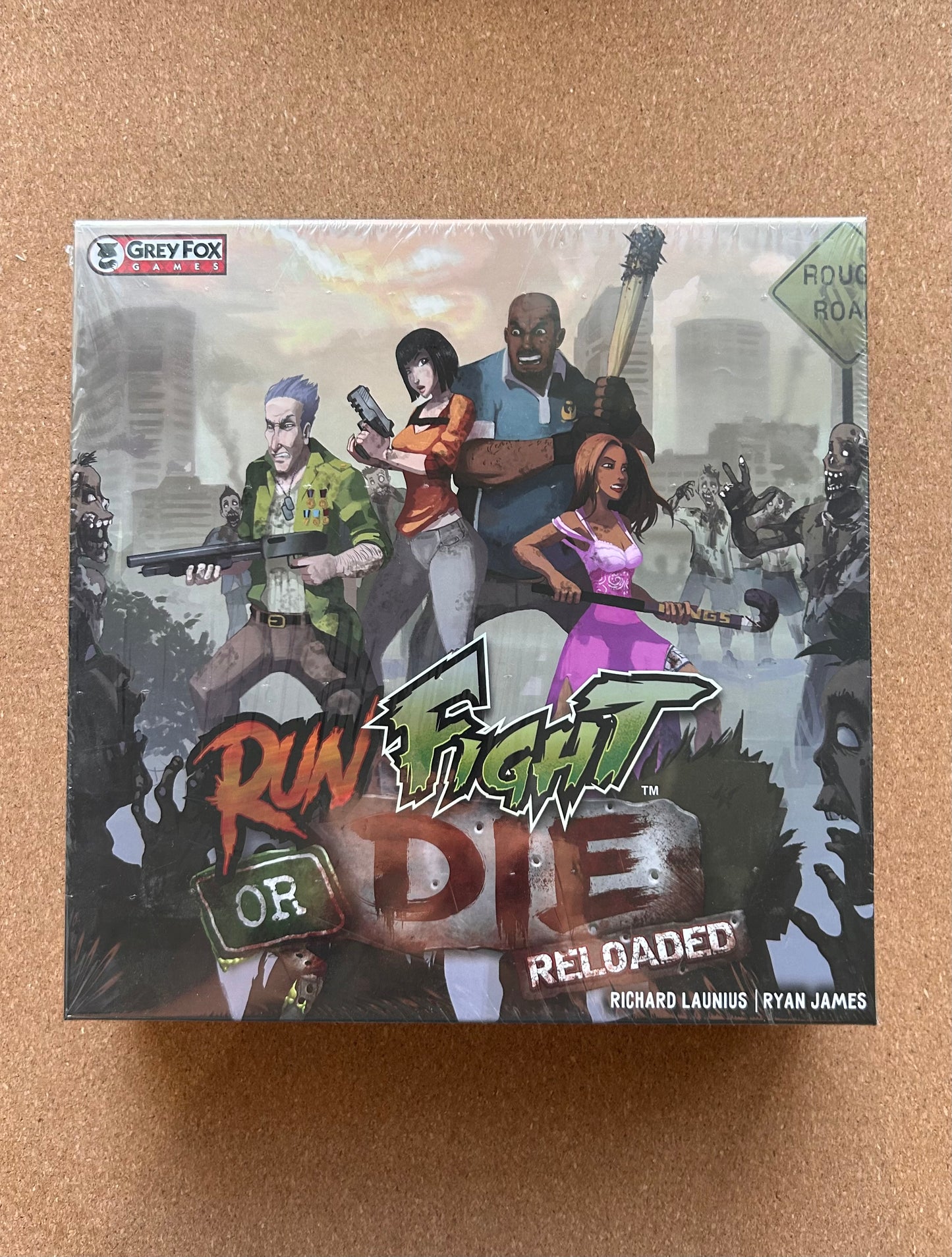 Run Fight or Die Reloaded Board Game - Grey Fox Games
