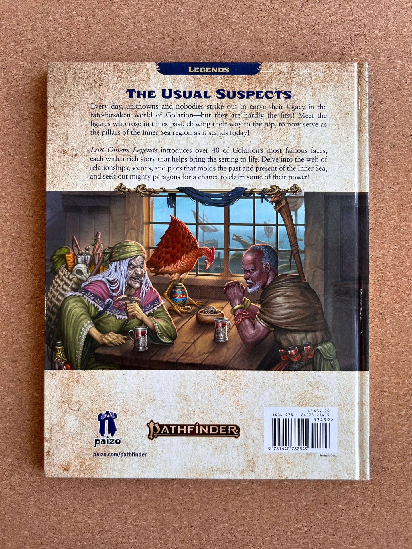Pathfinder Second Edition - Lost Omens Legends - Paizo Hardcover (2020)